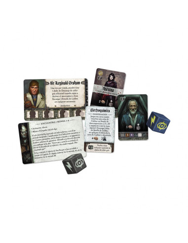 es::Abominación: El heredero de Frankenstein - Juego de tablero