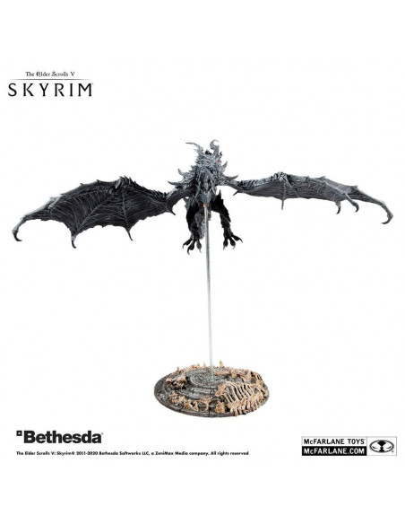 es::The Elder Scrolls V: Skyrim Figura Deluxe Alduin 23 cm