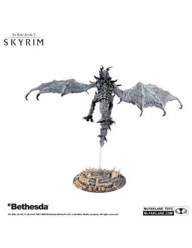 es::The Elder Scrolls V: Skyrim Figura Deluxe Alduin 23 cm