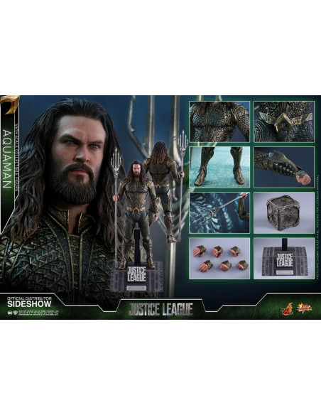 es::Justice League Figura 1/6 Aquaman Hot Toys 30 cm
