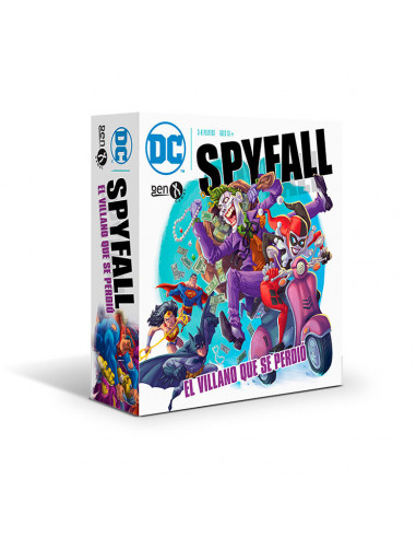 es::DC Spyfall: El Villano que se Perdió - Juego de cartas