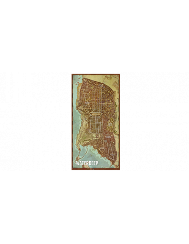 Mapa de la ciudad de Waterdeep D&D-10