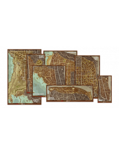 es::Set de mapas de los distritos de Waterdeep D&D