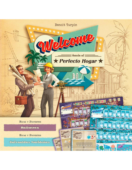 es::Welcome. Expansión 3. Halloween y guirnaldas navideñas