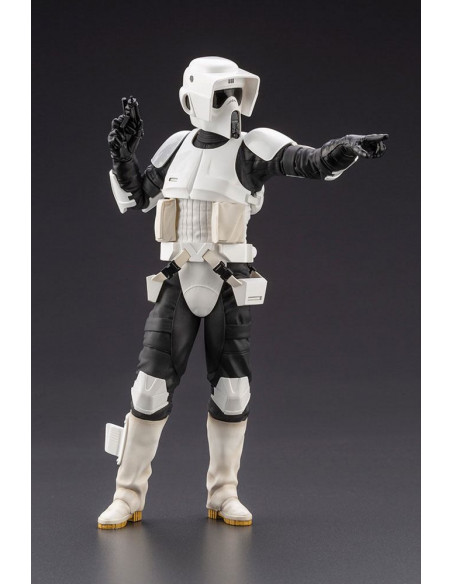 es::Star Wars Episode VI Estatua ARTFX+ 1/10 Scout Trooper 18 cm