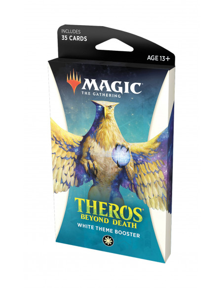 es::Magic the Gathering Theros Beyond Death White Theme Booster en inglés