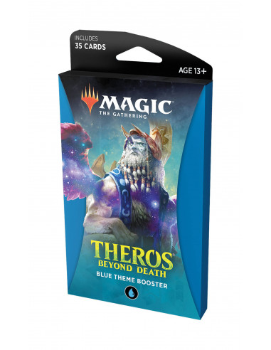 es::Magic the Gathering Theros Beyond Death Blue Theme Booster en inglés