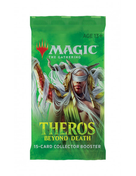 es::Magic the Gathering Theros Beyond Death Caja de Collector Boosters. En inglés
