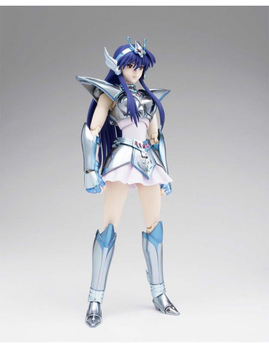 es::Saint Seiya Saintia Sho Figura SCM Equuleus Kyoko + set armadura CAJA GOLPEADA 16 cm