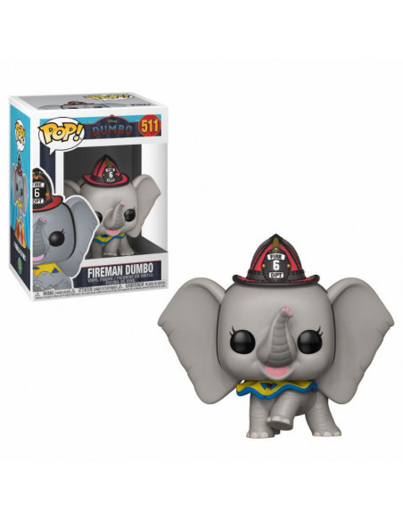 es::Dumbo POP! Vinyl Figura Fireman Dumbo 9 cm