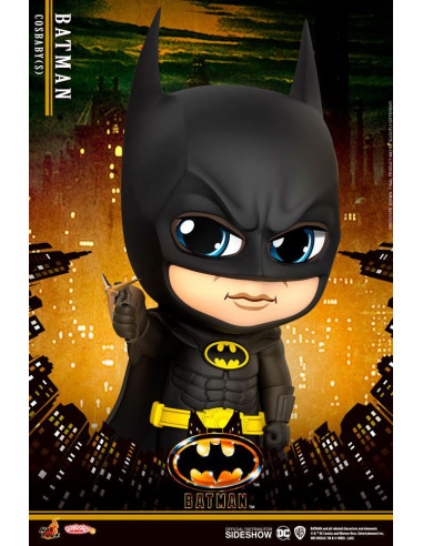 es::Batman 1989 Minifigura Cosbaby Batman with Grappling Gun Hot Toys 12 cm