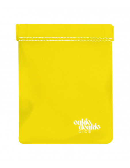 es::Oakie Doakie Dice Bolsa para Dados pequeño-amarillo
