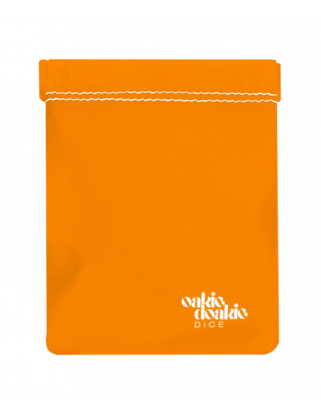 es::Oakie Doakie Dice Bolsa para Dados pequeño-naranja