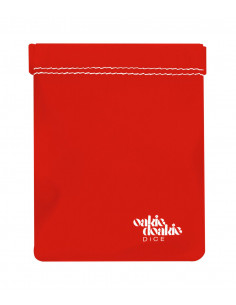 es::Oakie Doakie Dice Bolsa para Dados pequeño-rojo