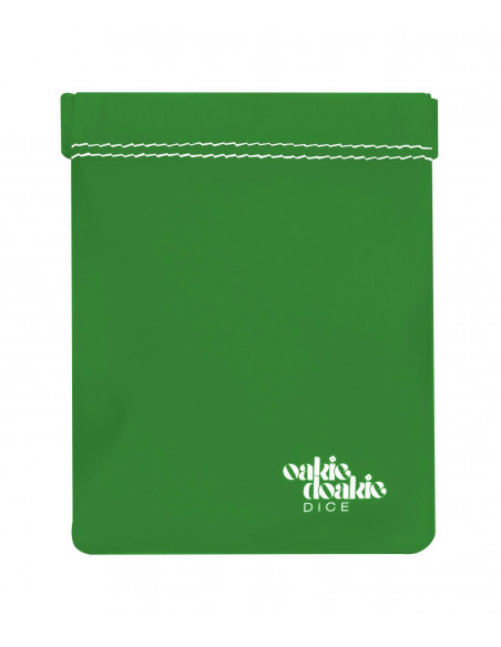 es::Oakie Doakie Dice Bolsa para Dados pequeño-verde oscuro