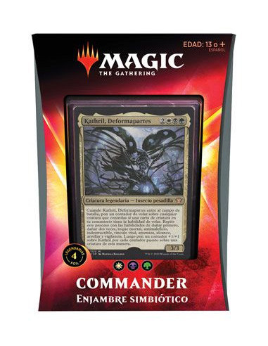 es::Magic the Gathering: Enjambre Simbiótico Mazo de Commander Ikoria: Mundo de Behemoths