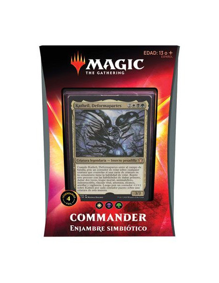 es::Magic the Gathering: Enjambre Simbiótico Mazo de Commander Ikoria: Mundo de Behemoths