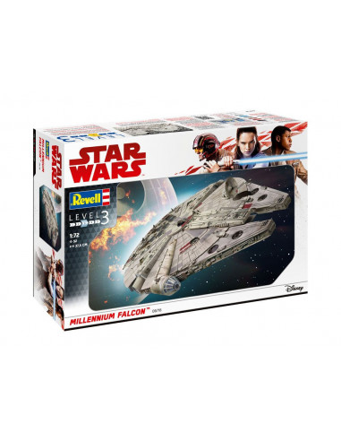 es::Star Wars Maqueta 1/72 Millennium Falcon 38 cm