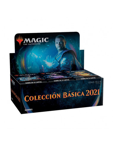es::Magic the Gathering Colección básica 2021 Caja de Sobres de Draft 36 en castellano