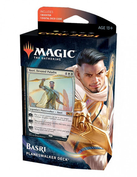 es::Magic Core 2021 Basri, Devoted Paladin Planeswalker Deck 