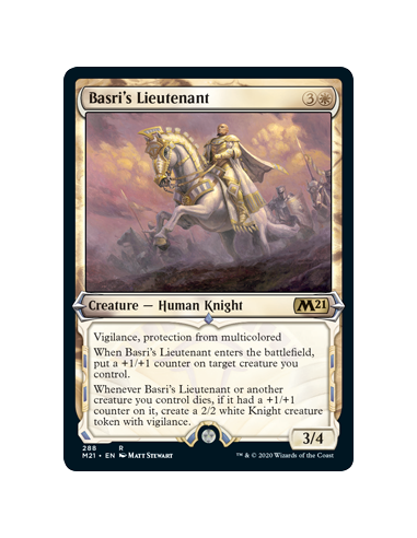 es::Magic Core 2021 Basri, Devoted Paladin Planeswalker Deck