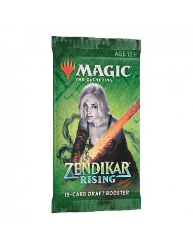 es::Magic the Gathering Zendikar Rising 1 sobre de Draft en inglés