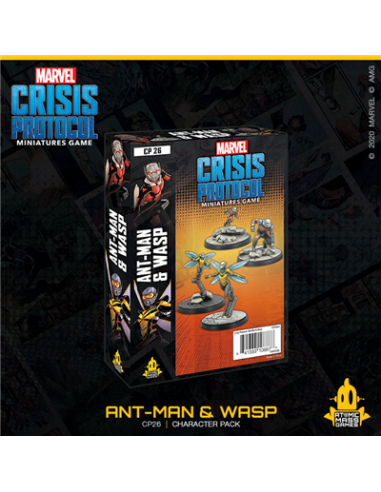 Marvel Crisis Protocol: Ant-Man & Wasp Inglés-10