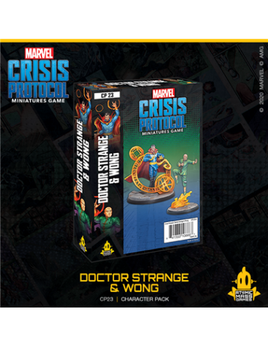 Marvel Crisis Protocol: Dr Strange & Wong Inglés-10