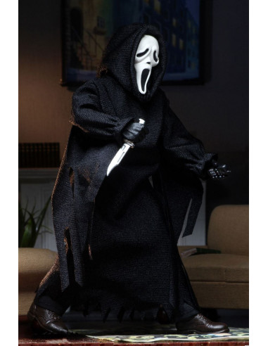 es::Scream Figura Ghostface Clothed Action Figure 20 cm
