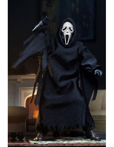 es::Scream Figura Ghostface Clothed Action Figure 20 cm