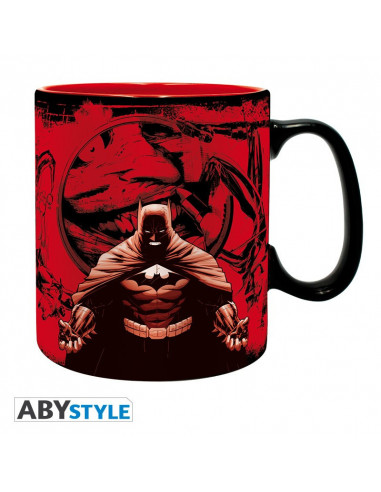 es::DC Comics Taza Batman enloquecido 460 ml.
