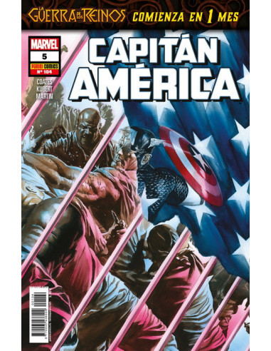 es::Capitán América 05 104. La Guerra de los Reinos comienza en 1 mes