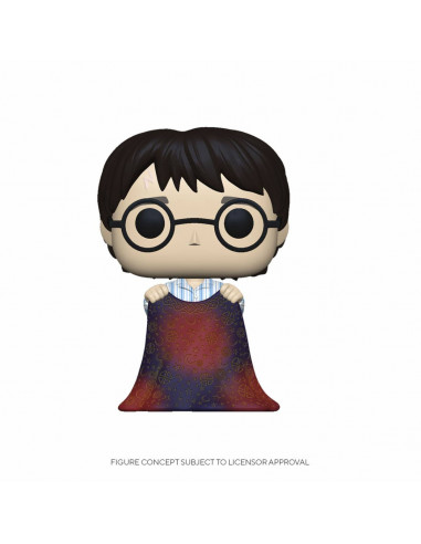 es::Harry Potter POP! Movies Vinyl Figura Harry w/Invisibility Cloak 9 cm