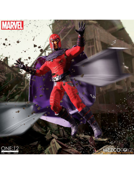 es::Marvel Figura 1/12 Magneto One:12 Collective 17 cm es::Marvel Figura 1/12 Magneto One:12 Collective 17 cm