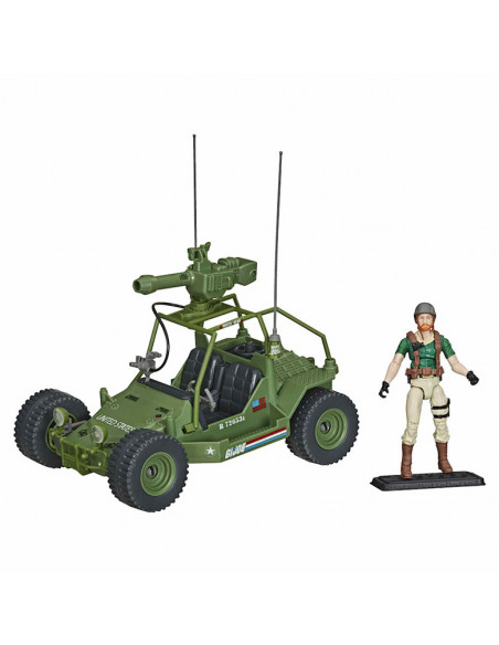G.I.Joe Retro Series Vehículo con figura Awe Strik-1