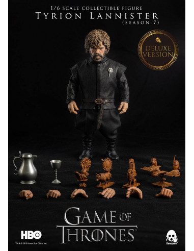 es::Juego de Tronos Figura 1/6 Tyrion Lannister Deluxe Version Threezero 22 cm