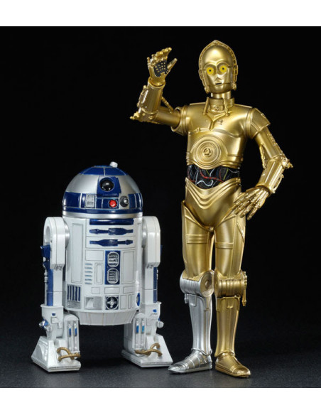 es::Star Wars Pack 2 Estatuas C-3PO & R2-D2 17 cm ARTFX 1/10