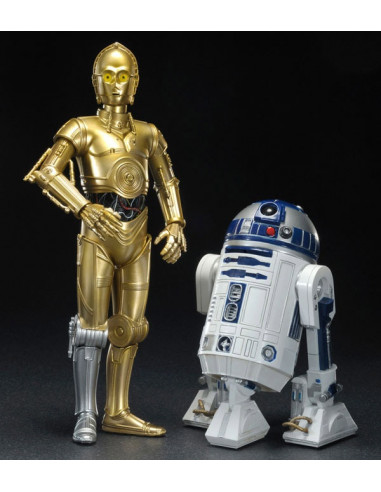 es::Star Wars Pack 2 Estatuas C-3PO & R2-D2 17 cm ARTFX 1/10