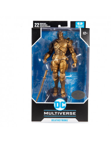 DC Gaming Figura Arkham Origins Deathstroke 18 cm-3