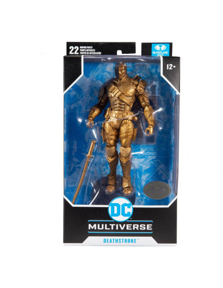 DC Gaming Figura Arkham Origins Deathstroke 18 cm-3