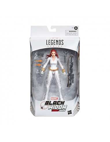 es::Marvel Legends Series Figura Black Widow White Suit Deadly Origin 15 cm