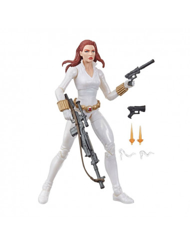 es::Marvel Legends Series Figura Black Widow White Suit Deadly Origin 15 cm