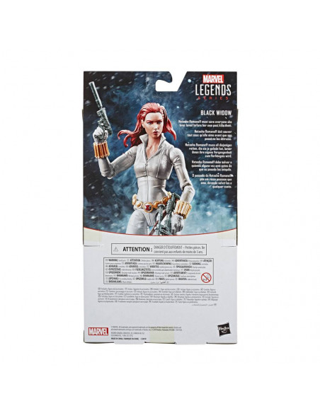 es::Marvel Legends Series Figura Black Widow White Suit Deadly Origin 15 cm es::Marvel Legends Series Figura Black Widow White Suit Deadly Origin 15 cm