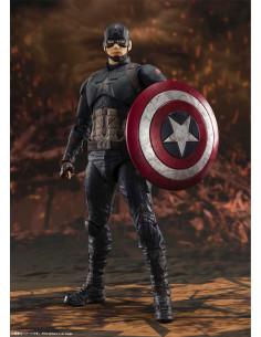 es::Vengadores: Endgame Figura S.H. Figuarts Captain America Final Battle 15 cm 2