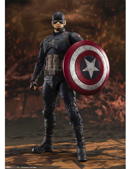es::Vengadores: Endgame Figura S.H. Figuarts Captain America Final Battle 15 cm