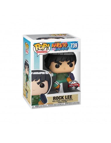 Naruto Figura POP! Animation Vinyl Rock Lee 9 cm-1