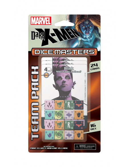 es::Marvel Dice Masters Team Pack Dark X-Men En inglés
