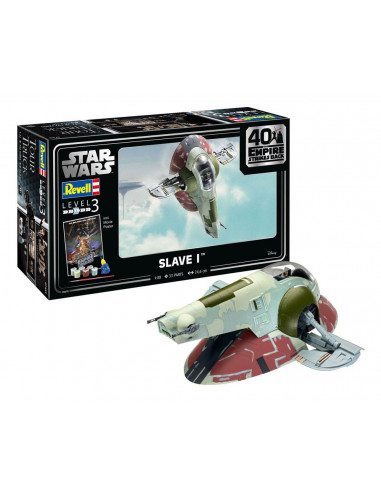 es::Star Wars Maqueta 1/88 Slave I - 40th Anniversary 34 cm