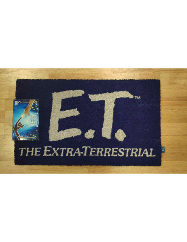 E.T. El Extraterrestre Felpudo Logo E.T. 60 x 40 c