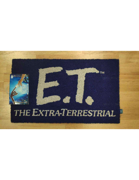 E.T. El Extraterrestre Felpudo Logo E.T. 60 x 40 c